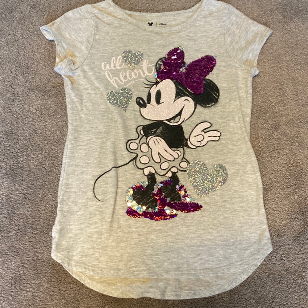 Disney Minnie sparkle shirt